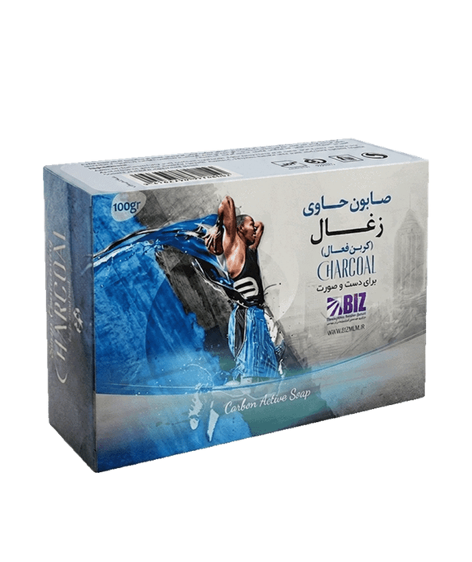 پک تکی و ۳ عددی صابون دست و صورت کربن سیاه(کربن اکتیو)